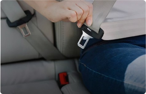 Seat belt not fastened reminder