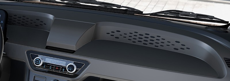 M-shaped storage space